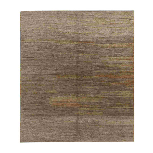 Lawrence of La Brea Flatweave Area Rug in Gray Perigold